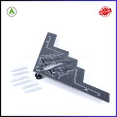 Đồ Chơi Mô Hình Máy Bay Chiến Đấu B-2 Lắp Ráp Decor Trưng Bày