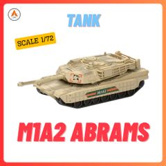 (SỈ/LẺ) Đồ Chơi Mô Hình Xe Tăng Chiến Đấu M1A2 Abrams Lắp Ráp Decor Trưng Bày