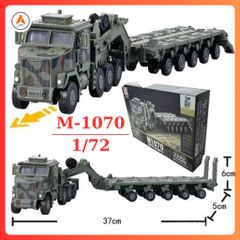 (SỈ/LẺ) Đồ Chơi Mô Hình Xe Tăng Chiến Đấu M1A2 Abrams Lắp Ráp Decor Trưng Bày