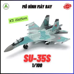 Đồ Chơi Mô Hình Máy Bay Chiến Đấu SU-35S Lắp Ráp Decor Trưng Bày