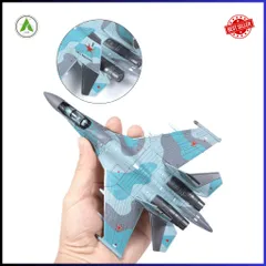 Đồ Chơi Mô Hình Máy Bay Chiến Đấu SU-35S Lắp Ráp Decor Trưng Bày