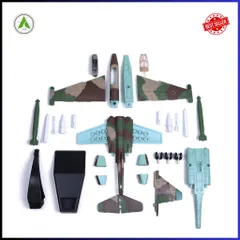Đồ Chơi Mô Hình Máy Bay Chiến Đấu SU-25 (Màu 2) Lắp Ráp Decor Trưng Bày