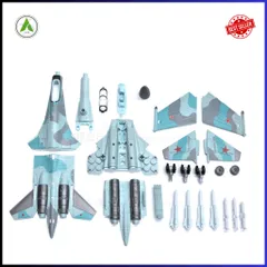 Đồ Chơi Mô Hình Máy Bay Chiến Đấu SU-35S Lắp Ráp Decor Trưng Bày