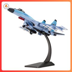 Mô Hình Máy Bay Chiến Đấu Kim Loại SU-35 1/48 Decor Trưng Bày