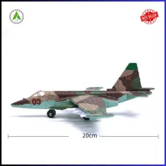 Đồ Chơi Mô Hình Máy Bay Chiến Đấu SU-25 (Màu 2) Lắp Ráp Decor Trưng Bày
