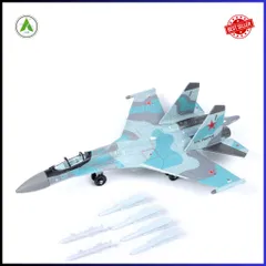 Đồ Chơi Mô Hình Máy Bay Chiến Đấu SU-35S Lắp Ráp Decor Trưng Bày