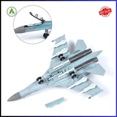 Đồ Chơi Mô Hình Máy Bay Chiến Đấu SU-35S Lắp Ráp Decor Trưng Bày