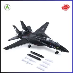 Đồ Chơi Mô Hình Máy Bay Chiến Đấu F-14 TOMCAT 1/72 Màu Đen Lắp Ráp Decor Trưng Bày