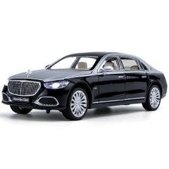 Mô Hình Oto Kim Loại Mẹc S680 MaiBach Chất Lượng Cao Decor Trưng Bày - Model Mẹc S680 MaiBach