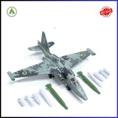Đồ Chơi Mô Hình Máy Bay Chiến Đấu SU-25 (Màu 1) Tỉ lệ 1/72 Lắp Ráp Decor Trưng Bày
