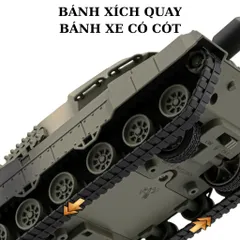 (SỈ/LẺ) Mô Hình Xe Tăng Chiến Đấu Kim Loại LEOPARD TL 1/36 Decor Trang Trí