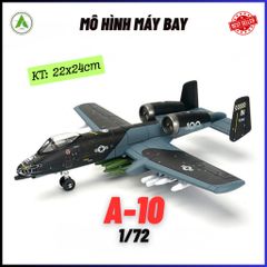 Đồ Chơi Mô Hình Máy Bay Chiến Đấu A-10 (Màu 1) TL1/72 Lắp Ráp Decor Trang Trí