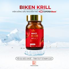 BIKEN KRILL - Viên uống dầu nhuyễn thể Superba Boost