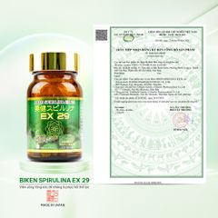 Biken Spirulina EX 29 - Viên uống tăng sức đề kháng và phục hồi thể lực