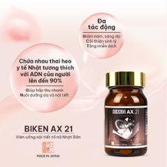 Biken AX 21 - Viên uống nội tiết tố nữ Nhật Bản
