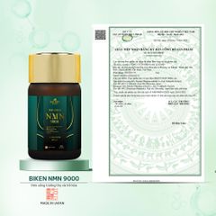 BIKEN NMN 9000 - Viên uống trường thọ và trẻ hóa Nhật Bản