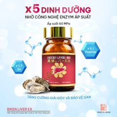 Biken Liver EX - Viên uống hỗ trợ giải độc và phục hồi chức năng gan Nhật Bản 641560