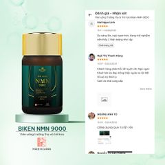 BIKEN NMN 9000 - Viên uống trường thọ và trẻ hóa Nhật Bản