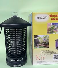 Đèn diệt côn trùng sân vườn Sora-18W