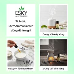 Tinh Dầu Bamboo ESKY AROMA GARDEN Tinh Dầu Xông Phòng Hương Nước Hoa Thư giãn 10ml 20ml