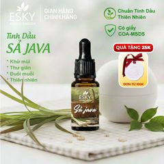 Tinh Dầu Sả Java ESKY AROMA GARDEN Tinh Dầu Thiên Nhiên Xông Phòng, Đuổi Muỗi 10ml 20ml