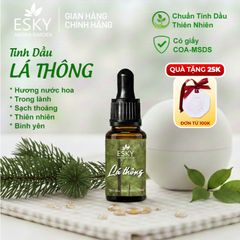 Tinh Dầu Lá Thông ESKY AROMA GARDEN Tinh Dầu Thiên Nhiên, Trong Lành, Sạch Thoáng 10ml 20ml