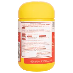 Kẹo Dẻo Natural Way's Kids Smart Vita Gummies Iron + Vitamin C Hỗ Trợ Bổ Sung Sắt Cho Trẻ (60v)