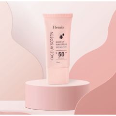Kem Chống Nắng Hemia SPF50/PA++++ - Dưỡng Da Nâng Tone, Kiềm Dầu, Thấm Nhanh, Ngăn Ngừa Lão Hóa Cho Tất Cả Loại Da