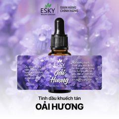 Tinh Dầu Khuếch Tán Đơn Mùi ESKY AROMA GARDEN Cắm Que/Nhỏ Vào Đá Khuếch Tán Thơm Phòng 10ml 20ml