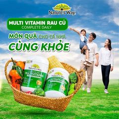 Vitamin Tổng Hợp Nature’s Way Complete Daily Multivitamin - Hộp 100 Viên - Hỗ Trợ Bổ Sung Vitamin Và Khoáng Chất