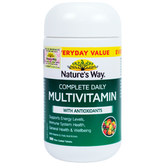 Nature’s Way Complete Daily Multivitamin - Bổ sung Vitamin và khoáng chất (Hộp 100 Viên)