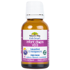 Nature's Way Kids Smart Infant Drops VD3 bổ sung Vitamin D3 cho trẻ (Hộp 13ml)