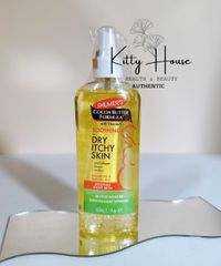 [Nhập khẩu chính ngạch] Dầu dưỡng ẩm  Palmer’s Cocoa Butter Formula Soothing Oil For Dry Itchy Skin chai 150ml