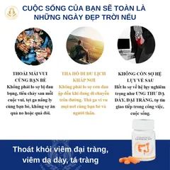 Lacttocol Max CHÍNH HÃNG - Hỗ trợ đại tràng, Giảm rối loạn tiêu hóa, viêm đại tràng co thắt. Tăng cường đề kháng(Hộp 30 viên)