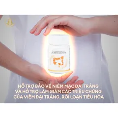 Lacttocol Max CHÍNH HÃNG - Hỗ trợ đại tràng, Giảm rối loạn tiêu hóa, viêm đại tràng co thắt. Tăng cường đề kháng(Hộp 30 viên)