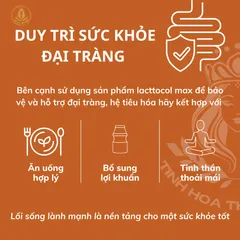 Lacttocol Max CHÍNH HÃNG - Hỗ trợ đại tràng, Giảm rối loạn tiêu hóa, viêm đại tràng co thắt. Tăng cường đề kháng(Hộp 30 viên)