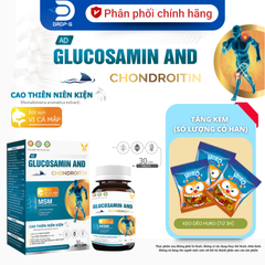 (Chính hãng) Viên Uống Hỗ Trợ Xương Khớp [TPBVSK Glucosamin] - H/30v