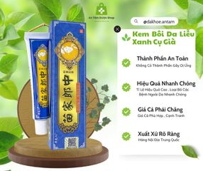 Kem bôi tuýt xanh chuyên nấm ngứa,ghẻ nước, vảy nến