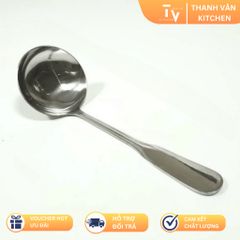 Vá Muôi Múc Canh Inox Cao Cấp - Nhiều Kích Thước Cho Nhà Bếp, Chất Liệu Bền Bỉ và Tiện Dụng 18-27cm (TV207)