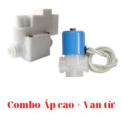Combo van điện từ và van áp cao dùng cho máy lọc nước RO