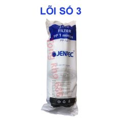 Lõi lọc nước 123 Jenpec lắp cho máy lọc nước Jenpec cam kết hàng Chính Hãng