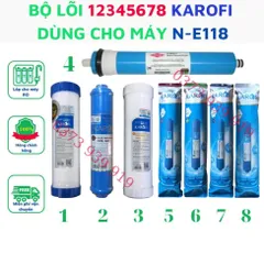 Lõi lọc nước 12345678 Karofi lõi số 2 lắp cho máy lọc nước Karofi NE118