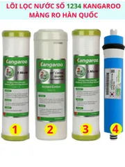 Lõi lọc nước 1234 Kangaroo màng RO Kangaroo Hàn Quốc lõi lọc nước lắp cho máy lọc nước Kangaroo