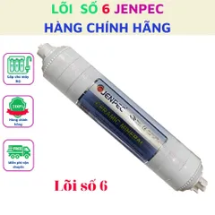 Bộ lõi lọc nước 123456789 Jenpec lắp cho máy lọc nước RO cam kết hàng chính hãng sản phẩm như hình