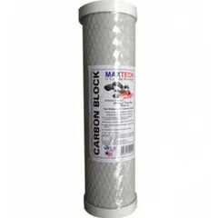 Combo 5 lõi than nén 10 inch Maxtech CTO hấp thụ mùi clo loại bỏ sắt