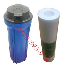 Bộ cốc lọc thô 10 inch zen 21 ( cốc + lõi lọc bông ) lắp ngay đầu vòi