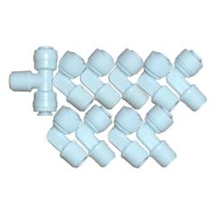Bộ 10 cút nối nhanh dây 6 lõi khoáng máy lọc nước dầu zen 13 đầu dây 6