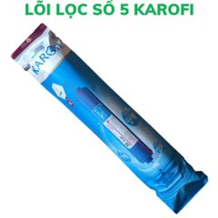 Combo lõi lọc nước số 4567 Karofi chính hãng lắp cho máy lọc nước RO Karofi cam kết sản phẩm như hình