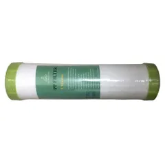 Lõi lọc nước bông xốp đầu bịt nhựa 10 inch dùng cho máy lọc nước