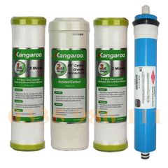 Lõi lọc nước số 12345678 Kangaroo lắp cho máy lọc nước Kangaroo 8 lõi lọc cam kết hàng chính hãng sai hàng đền 10 Tr